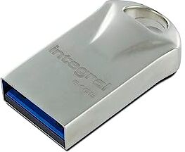 Integral 948143 Memoria USB 3.0 64GB, Argentato