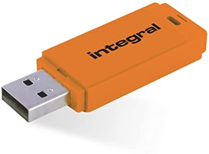 Integral Neon Orange Chiavetta USB 32 Giga Flash Drive USB 3.0 SuperSpeed Pennetta USB veloce