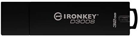 Kingston IronKey D300S Drive Flash USB crittografato 32GB Certificazione FIPS 140-2 di Livello 3 IKD300S/32GB