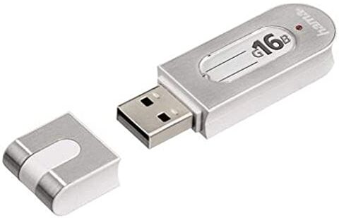 Hama Chiavetta USB da 16 GB, colore: Argento