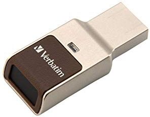 Verbatim Fingerprint Secure unità flash USB 64 GB USB tipo A 3.0 (3.1 Gen 1) Argento