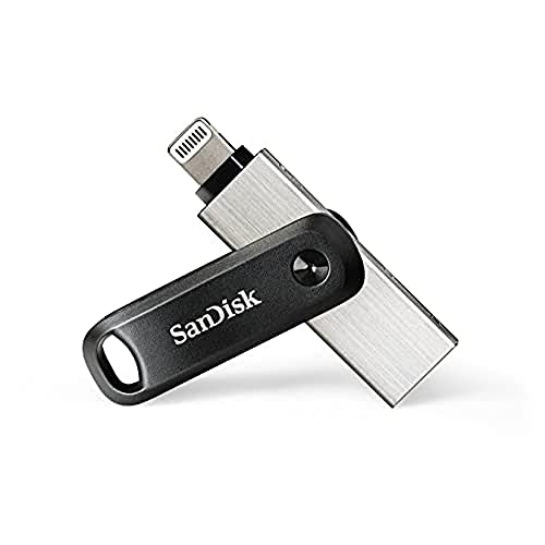 SanDisk 256GB iXpand Unità flash Scegli i connettori Lightning e USB 3.0 per iPhone/iPad, PC e Mac