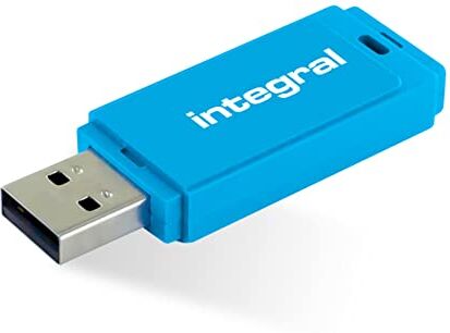 Integral Neon Blue Chiavetta USB 32 Giga Flash Drive USB 3.0 SuperSpeed Pennetta USB veloce