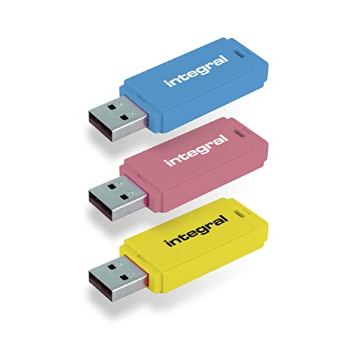 Integral Neon Yellow Chiavetta USB 32 Giga Flash Drive USB 3.0 SuperSpeed Pennetta USB veloce