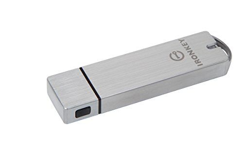 Kingston IronKey S1000 Drive Flash USB crittografato 16GB Cryptochip integrato e certificazione FIPS 140-2 di Livello 3- IKS1000B/16GB