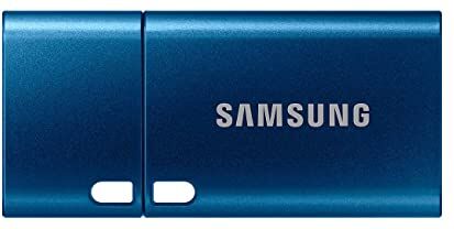 Samsung Type-C USB Flash Drive, USB 3.2, Type-C, Velocità di Lettura Fino a 400 MB/s, 128 GB, Blu (MUF-128DA)