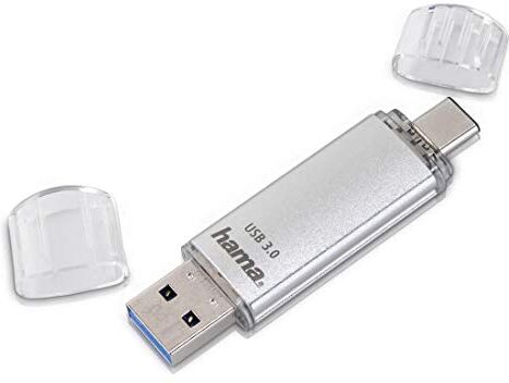 Hama Chiavetta USB 3.0 e USB 3.1, tipo C argento argento 32 go