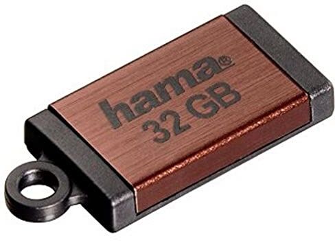 Hama 32GB USB2.0 unità flash USB USB tipo A 2.0 Nero, Marrone