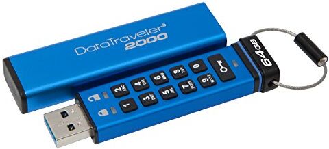 Kingston 64Gb Datatraveler 2000 Usb 3.0 3.1 Con P