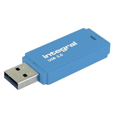 Integral Neon Blue Chiavetta USB 32 Giga Flash Drive USB 3.0 SuperSpeed Pennetta USB veloce Integral Neon Blue Chiavetta USB 32 Giga Flash Drive USB 3.0 SuperSpeed Pennetta USB veloce