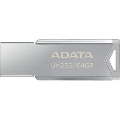 ADATA Chiavetta USB UV255 64GB Silver USB2.0 Flash Drive- Business fashion with elegant design,compaitable to 4K video and High solution photo ADATA Chiavetta USB UV255 64GB Silver USB2.0 Flash Drive- Business fashion with elegant design,compaitable to 4K video and High solution photo