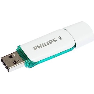 Philips Snow Edition USB 2.0 unità flash USB 8 GB per PC, laptop, computer, archiviazione dati, velocità di lettura fino a 21 MB/s Philips Snow Edition USB 2.0 unità flash USB 8 GB per PC, laptop, computer, archiviazione dati, velocità di lettura fino a 21 MB/s