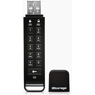 iStorage datAshur Personal2 64 GB Unità USB sicura Protetta da password Portatile Crittografia hardware di livello militare iStorage datAshur Personal2 64 GB Unità USB sicura Protetta da password Portatile Crittografia hardware di livello militare