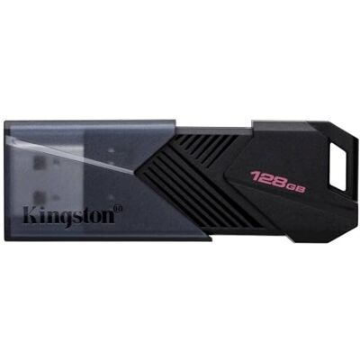 Kingston DataTraveler Exodia Onyx PenDrive Flash Drive 3.2 Gen 1 DTXON/128GB con elegante cappuccio mobile Kingston DataTraveler Exodia Onyx PenDrive Flash Drive 3.2 Gen 1 DTXON/128GB con elegante cappuccio mobile