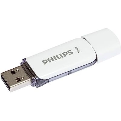 Philips Snow Edition USB 2.0 unità flash USB 32 GB per PC, laptop, computer, archiviazione dati, velocità di lettura fino a 23 MB/s Philips Snow Edition USB 2.0 unità flash USB 32 GB per PC, laptop, computer, archiviazione dati, velocità di lettura fino a 23 MB/s