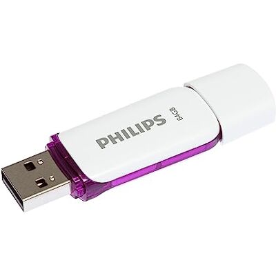 Philips Snow Edition USB 2.0 unità flash USB 64 GB per PC, laptop, computer, archiviazione dati, velocità di lettura fino a 25 MB/s Philips Snow Edition USB 2.0 unità flash USB 64 GB per PC, laptop, computer, archiviazione dati, velocità di lettura fino a 25 MB/s