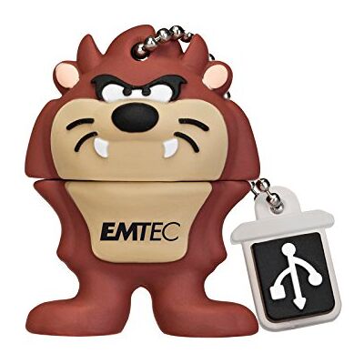 EMTEC Looney Tunes Taz L103 Memoria 8 GB, USB 2.0, Bianco EMTEC Looney Tunes Taz L103 Memoria 8 GB, USB 2.0, Bianco