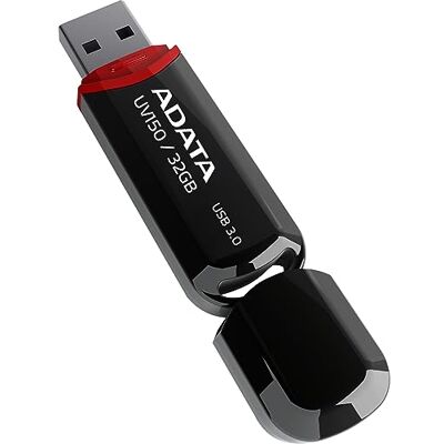ADATA Uv150 Dashdrive Memoria Usb Portatile, Nero ADATA Uv150 Dashdrive Memoria Usb Portatile, Nero