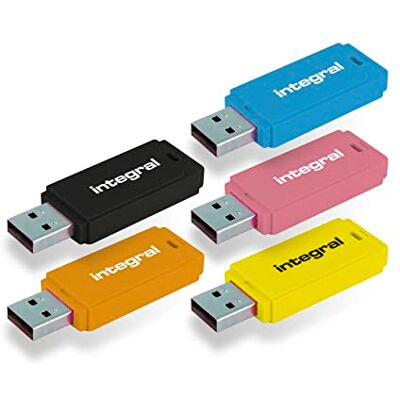 Integral Neon Blue Chiavetta USB 32 Giga Flash Drive USB 3.0 SuperSpeed Pennetta USB veloce Integral Neon Blue Chiavetta USB 32 Giga Flash Drive USB 3.0 SuperSpeed Pennetta USB veloce