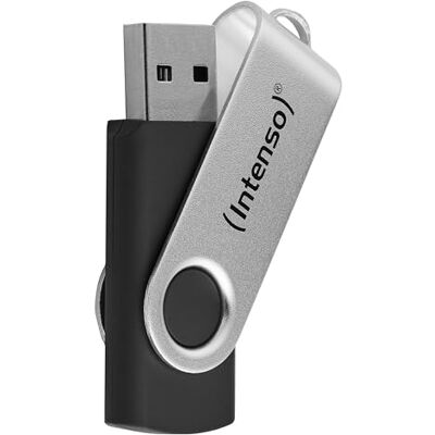 Intenso Office Line USB Stick da 32 GB, Super Speed USB-A 3.2, fino a 70 MB/s, robusto alloggiamento in metallo, argento e nero: Amazon.de: computer e accessori Intenso Office Line USB Stick da 32 GB, Super Speed USB-A 3.2, fino a 70 MB/s, robusto alloggiamento in metallo, argento e nero: Amazon.de: computer e accessori