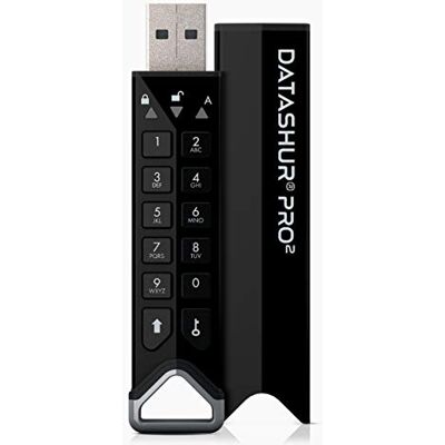 iStorage datAshur PRO2 512GB Unità flash USB sicura Certificazione FIPS 140-2 Livello 3 Protetto da password Resistente alla polvere e all'acqua. iStorage datAshur PRO2 512GB Unità flash USB sicura Certificazione FIPS 140-2 Livello 3 Protetto da password Resistente alla polvere e all'acqua.