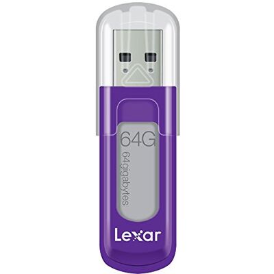 Lexar JumpDrive V10 Chiavetta USB 2.0, 64 GB, Bianco Lexar JumpDrive V10 Chiavetta USB 2.0, 64 GB, Bianco