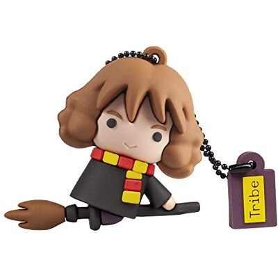 Tribe Chiavetta USB 16 GB Hermione Granger Memoria Flash Drive 2.0, Personaggio Saga Harry Potter, Pennetta USB Compatibile con Windows, Linux e Mac Tribe Chiavetta USB 16 GB Hermione Granger Memoria Flash Drive 2.0, Personaggio Saga Harry Potter, Pennetta USB Compatibile con Windows, Linux e Mac