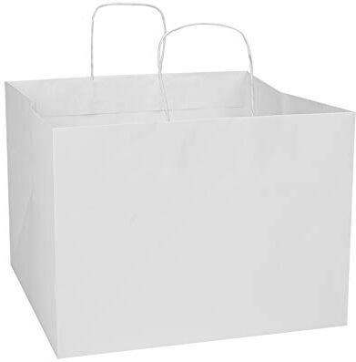 Mainetti Bags Carta Kraft Shopper Surf Maxi, Bianco, 34 x 34 x 25 cm, conf. 15 pezzi