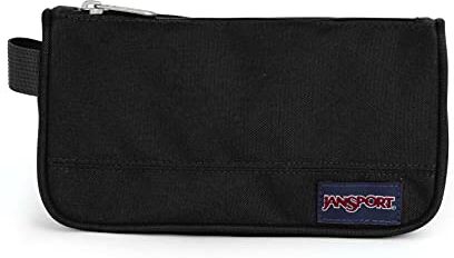 JANSPORT Medium Accessory Pouch, Astuccio Medio, 0.8 L, 12 x 22 x 4.5 cm, Black