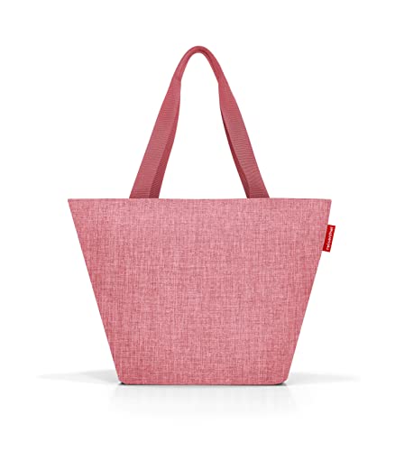 Reisenthel shopper Spaziosa borsa della spesa ed elegante borsetta in uno Realizzata in materiale idrorepellente, Couleur:twist berry