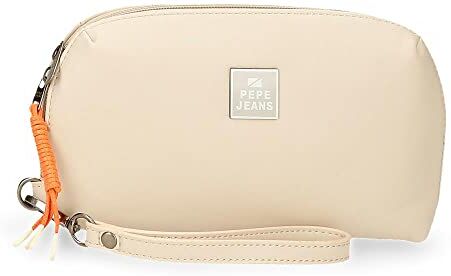 Pepe Jeans Borsa  Bea Beige 20x11x4 cm Pelle sintetica