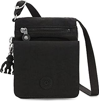 Kipling NEW ELDORADO, Borsa Tracolla Piccola, Molteplici Scomparti, 19.5 cm, 1 L, Nero (Black)