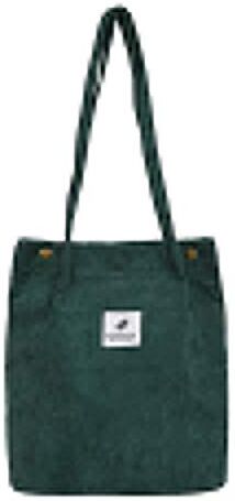 Bodhi200 Borsa A Spalla Da Donna Borsa A Mano Borsa A Spalla In Velluto A Coste Borsa Da Shopping Alla Moda Borsa Da Viaggio Casual verde