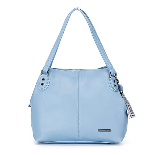 Namaste Shoulder Bag, Slate Blue, Taglia unica