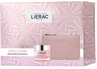 Lierac Hydragenist Gel-Crema + Pochette in pelle Rue des Fleurs