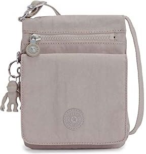 Kipling NEW ELDORADO, Borsa Tracolla Piccola, Molteplici Scomparti, 19.5 cm, 1 L, Grigio