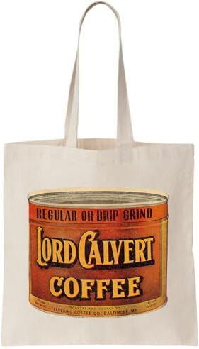 Functon+ Lord Calvert Coffee Canvas Tote Bag/Borsa in tela Lord Calvert Coffee