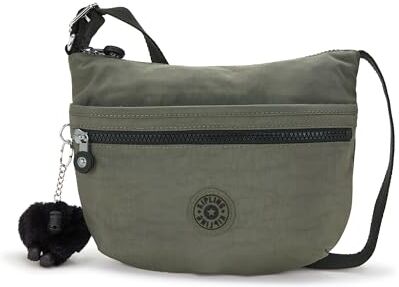 Kipling ARTO S, Borse a Tracolla, Donna, Green Moss, Taglia unica