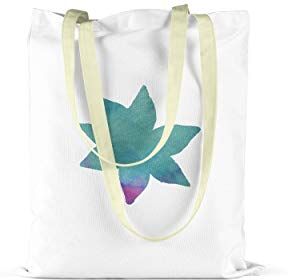 Bonamaison , Borsa Tote Stampata, Borsa Della Spesa Riutilizzabile, Borsa Della Spesa, Lavabile in Lavatrice, Ecologica, Borsa in Tela Con Manici, 34X40 Cm Progettata E Prodotta in Turchia