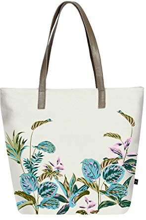 Eco Right grande borse donna impermeable, borsa mare donna, borsa in cotone organico per donne, borse a mano per ragazze universitarie, premium borsa tracolla donna