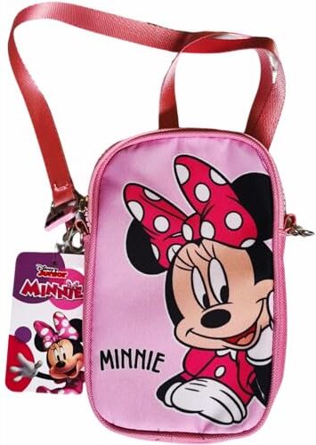 ILS I LOVE SHOPPING MINNIE MOUSE   Borsello Bambino Marsupio Tracolla Ragazzo Spalla Regolabile Marsupio Viaggio Sportivo Tempo Libero Gadget TOPOLINA