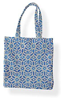 Castilla Textil CRISTI 1 Tote di Sarga   Antimacchia   Borsa di Tela Pan   Riutilizzabile   41 x 45 cm