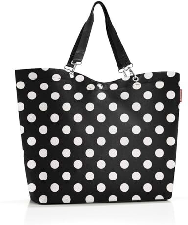 Reisenthel SHOPPER XL DOTS WHITE Borsa sportiva Donna DOTS WHITE Taglia Unica