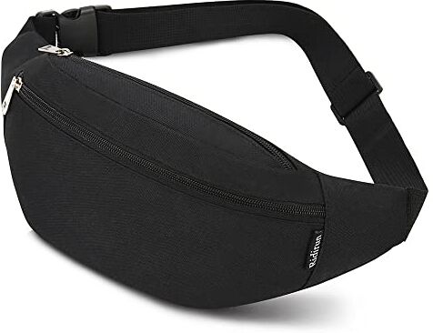 Ridirun Marsupio Sportivo Running Outdoor Fanny Pack Bag da Uomo Donna Marsupi alla Moda in Nylon con Cinturino Regolabile Rapido per Corsa Ciclismo Escursione Campeggio