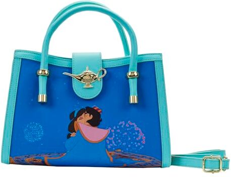 LOUNGEFLY Borsa a tracolla Disney Aladdin Jasmine Princess Scenes, Multicolored