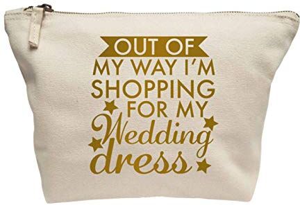 Creative Makeup Bag Shopping for my Wedding Dress T-shirt