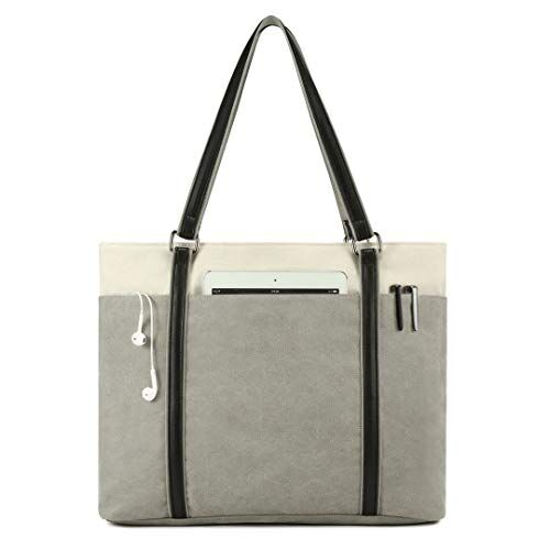 Wxnow Borsa a tracolla da donna in tela Grigio Evelina One_Size