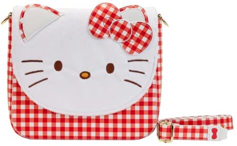 Loungefly Sanrio Hello Kitty Borsa a tracolla a quadretti, Multi