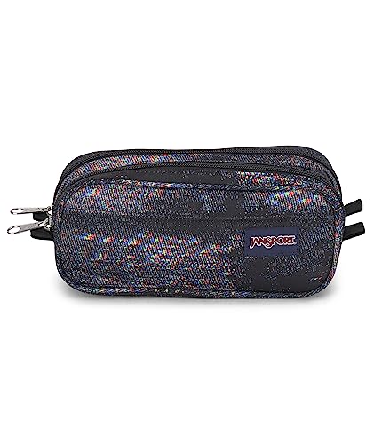 JANSPORT Large Accessory Pouch, Astuccio Grande, 1.3 L, 11 x 23 x 7.5 cm, Screen Static