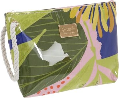 Camomilla Milano Busta Mare Donna, Pochette, Collezione Paradise, Colore Verde